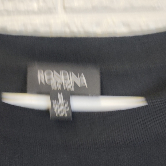 Sleeveless Black Sweater Dress - Picture 3 of 7